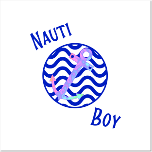 Nauti Boy Blue Posters and Art